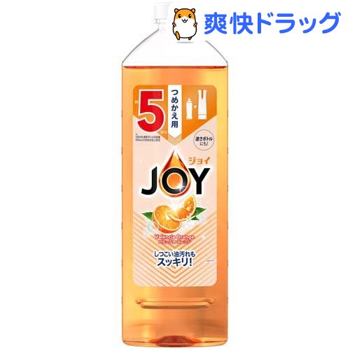 ジョイ コンパクト バレンシアオレンジの香り 特大 つめかえ用(770ml)【ジョイ(Joy)】