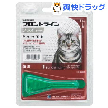 【動物用医薬品】フロントラインプラス 猫用(1本入)【フロントラインプラス】