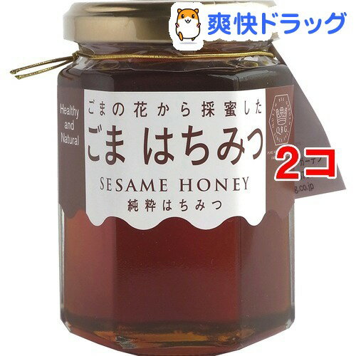 クインビーガーデン ごまはちみつ(190g*2コセット)【クインビーガーデン】