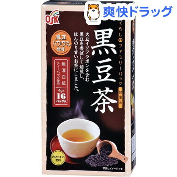 OSK くらしのファミリーパック 黒豆茶(4g*16袋入)