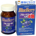 【アウトレット】【訳あり】ブルーベリー粒120(180粒*4コセット)【ミナミヘルシーフーズ】【送料無料】