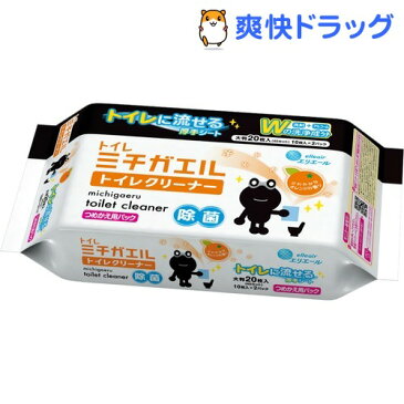 エリエール ミチガエル トイレクリーナー つめかえ用(10枚入*2パック)【エリエール】