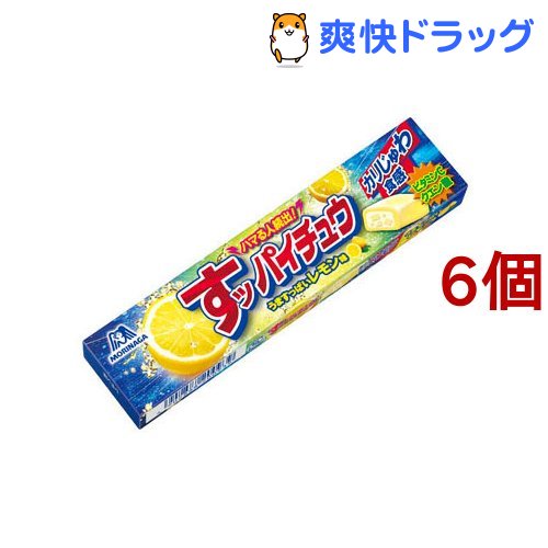 すッパイチュウ レモン味(12粒*6個セット)【ハイチュウ】