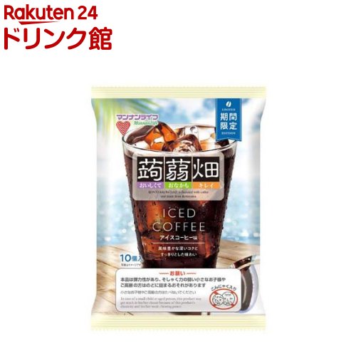 蒟蒻畑 アイスコーヒー味(10個×12袋入)【蒟蒻畑】