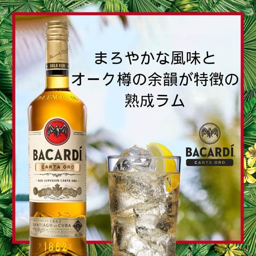 バカルディ ゴールド(750ml)[バカルディ...の紹介画像2