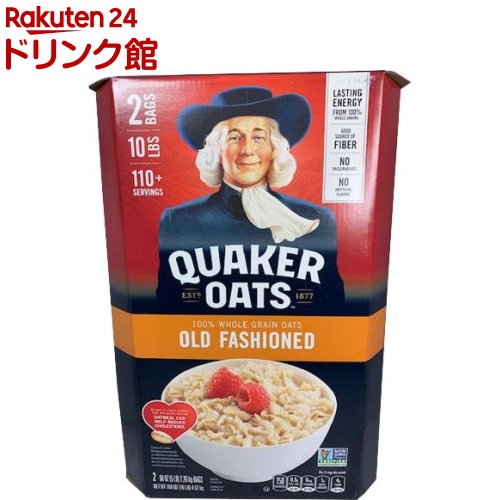 QUAKER オートミール 2.26kg×2袋 2個