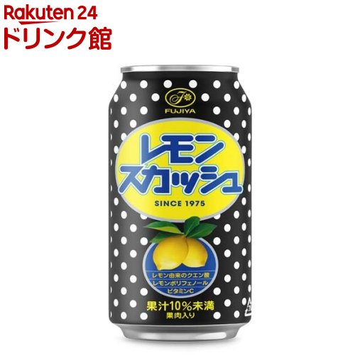 不二家 レモンスカッシュ 缶(350ml*24本)【不二家】