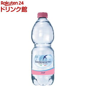 サンベネデット ナチュラル(ミネラルウォーター)(500ml*24本入)【サンベネデット(SAN BENEDETTO)】