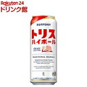 サントリー ハイボール トリスハイボール 缶(500ml 24本入)【トリスクラシック(トリスウイスキー)】