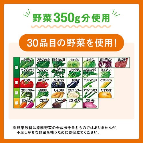 カゴメ 野菜一日これ一本 長期保存用( 190g×30本入)【h3y】【野菜一日これ一本 PET・缶】[備蓄 防災グッズ 防災 缶 野菜100％] soukaidrink-10006215 楽天24 ドリンク館 サンプル画像3