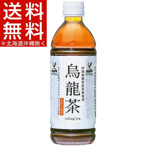 神戸居留地 烏龍茶(500mL*24本入)【神戸居留地】[烏龍茶 ウーロン茶 お茶 ペットボトル]【送料無料(北海道、沖縄を除く)】