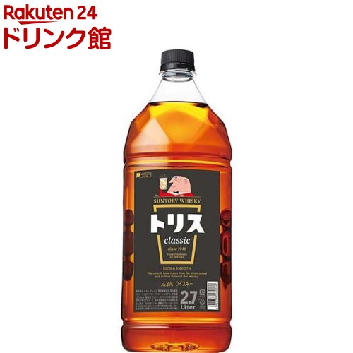 サントリー ウイスキー トリス トリスクラシック ペットボトル(2700ml／2.7L)【トリスクラシック(トリスウイスキー)】