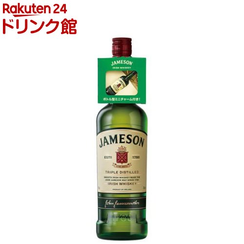 【企画品】ジェムソン スタンダード ボトル型ミニチャーム付き(700ml)【ジェムソン (JAMESON)】