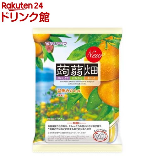 蒟蒻畑 温州みかん味(12個*12袋入)【蒟蒻畑】[こんにゃくゼリー おやつ デザート 小腹満たし お弁当]のサムネイル