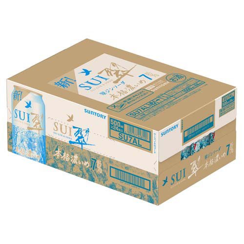 サントリー 翠ジンソーダ 本格濃いめ 缶(500ml×24本入) soukaidrink-10027282 楽天24 ドリンク館 サンプル画像3