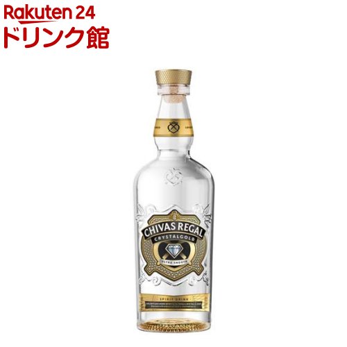 お店TOP＞アルコール飲料＞アルコール飲料 その他＞シーバスリーガル クリスタルゴールド (700ml)【シーバスリーガル クリスタルゴールドの商品詳細】●「シーバスリーガル クリスタルゴールド」は、スコッチウイスキーとして世界的に名高い同ブランドの常識を覆した商品でした。●特別に設計されたブレンドを先駆的なろ過工程で磨き上げ、ブランドのシグネチャースタイルとクラフトマンシップを保ちながら、驚くほどのスムースさとクリスタルのような透明感を実現しています。●シーバスリーガルはそのブレンディング技術を活かして、クラフツマンシップと伝統を再定義する蒸留酒を生み出しました。●温度・ろ過流量・アルコール度数のバランスを取るためのろ過プロセスを採用し、特注のオーク樽で熟成された黄金色のスコットランドの蒸留酒を、無色透明へと変えました。●オーク樽熟成スピリッツの奥行きある味わいと、スピリッツならではのミクサビリティが融合した本商品は、フレッシュで洗練された味わいを求める夕暮れ時のシーンに最適。●ストレートやロックはもちろん、ホワイトスピリッツに代わる選択肢としてカクテルシーンに可能性を広げます。★テイスティングノート●アロマ：アップルパイ、バニラファッジ、クリーミーなバタースコッチ、オレンジピールのニュアンス●味わい：甘い赤リンゴ、ジューシーな洋ナシ、シナモンとジンジャーの温かなほのめき●フィニッシュ：滑らかで甘くほのかにスパイシー★おすすめの飲み方●CHIVAS REGAL CRYSTALGOLD FASHIONED(クリスタルゴールド ファッションド)●シーバスリーガル クリスタルゴールド：60 ml ●シュガーシロップ：10 ml ●ビターズ：2 滴●飾り用：オレンジの皮とローズマリーの若芽 ★作り方●グラスに氷(クラッシュアイス)を入れます。●すべての材料をグラスに注ぎます。●グラスが冷たくなるまでステア。オレンジの皮とローズマリーの若芽を飾って出来上がり。※本製品は、日本の酒税法上「ウイスキー」に分類され、その表示が義務付けられていますが英国の規制に基づく分類では「スピリット・ドリンク」となります。●アルコール度数：40度【召し上がり方】トニックウオーター割やオールドファッションドなどのウイスキーカクテルに【品名・名称】ウイスキー【シーバスリーガル クリスタルゴールドの原材料】モルト、グレーン【栄養成分】記載なし【アレルギー物質】記載なし【保存方法】直射日光を避け、温度差の少ない、乾燥しすぎない冷暗な場所で保存。強いにおいのものとは一緒にしないでください。【注意事項】・飲酒は20歳を過ぎてから。・飲酒運転は法律で禁止されています。・妊娠中や授乳期の飲酒は、胎児・乳児の発育に悪影響を与えるおそれがあります。・お酒は適量を。【原産国】スコットランド【ブランド】シーバスリーガル (CHIVAS REGAL)【発売元、製造元、輸入元又は販売元】ペルノ・リカール・ジャパン20歳未満の方は、お酒をお買い上げいただけません。お酒は20歳になってから。リニューアルに伴い、パッケージ・内容等予告なく変更する場合がございます。予めご了承ください。ペルノ・リカール・ジャパン東京都文京区後楽2-6-103-5802-2756広告文責：楽天グループ株式会社電話：050-5306-1825[アルコール飲料/ブランド：シーバスリーガル (CHIVAS REGAL)/]