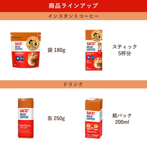 UCC ミルクコーヒー AB(200ml*24本入)【UCC ミルクコーヒー】[アイスコーヒー 紙パ...