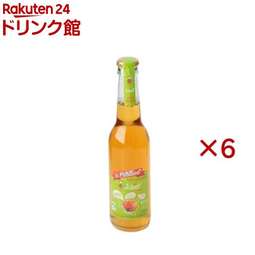 乐天商城 - Julietオーガニック・スパークリング・アップルジュース(275ml×6セット)