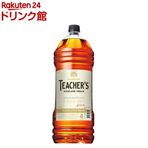 【企画品】スコッチ ウイスキー ティーチャーズ ハイランドクリーム 大容量 ペット(4000ml)のサムネイル