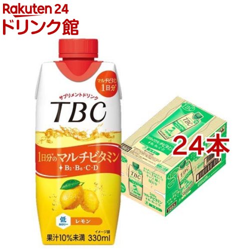 TBC サプリメントドリンク 1日分のマルチビタミン レモン