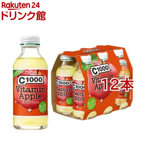樂天商城 - C1000 ビタミンアップル(6本入×2セット(1本140ml))【C1000】