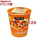 明星 中華三昧タテ型ビッグ 榮林 トマト酸辣湯麺(12個入×2セット)【中華三昧】