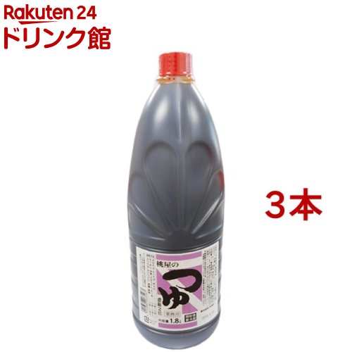 桃屋のつゆ 業務用(1.8L*3本セット)