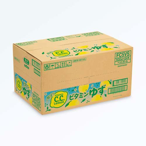 C.C.レモン ビタミンゆず(500ml×24...の紹介画像3
