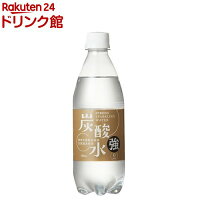 国産 天然水仕込みの強炭酸水 ナチュラルストロング(500ml*24本)【友桝飲料】