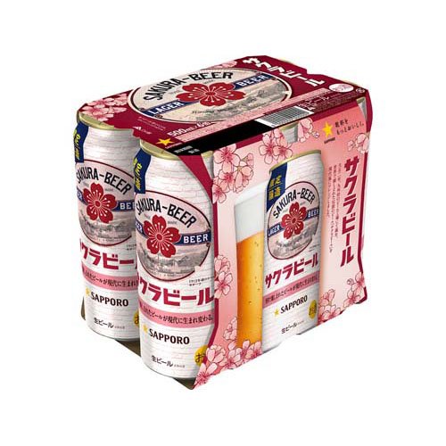 サッポロ サクラビール 缶500(500ml*48本セット)