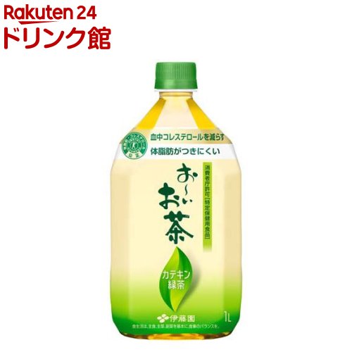 伊藤園 おーいお茶 カテキン緑茶 ペットボトル(1L×12本)【お〜いお茶】
