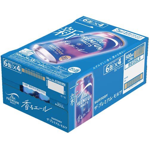 サントリー ビール ザ・プレミアム・モルツ 香るエール ジャパニーズエール(500ml*48本セット)【ザ・プレミアム・モルツ(プレモル)】