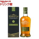 お店TOP＞アルコール飲料＞アルコール飲料 その他＞トマーティン 12年 (700ml)【トマーティン 12年の商品詳細】●バーボン樽、リフィルのホグスヘッド、シェリー樽で熟成した原酒を巧みにヴァッティングし、約8ヶ月間シェリー樽で仕上げました。●12年以上熟成されたモルト原酒からつくられるプレミアム・シングル・モルト・ウイスキー。●程よいピートの香りがまろやかで端正な口あたりを引き出し、飲むものを飽きさせません。●ドライでパワフル、若干の薫香と麦芽の甘さが感じられる琥珀色には、モルト・ウイスキー造りの伝統と情熱が濃縮しています。●ハイランド産モルト・ウイスキーの特長であるマイルドかつ複雑、そして贅沢な味わいをお楽しみください。●アルコール度数43度。【品名・名称】ウイスキー【トマーティン 12年の原材料】モルト【発売元、製造元、輸入元又は販売元】国分グループ本社20歳未満の方は、お酒をお買い上げいただけません。お酒は20歳になってから。リニューアルに伴い、パッケージ・内容等予告なく変更する場合がございます。予めご了承ください。国分グループ本社103-8241 東京都中央区日本橋1-1-10120-417592広告文責：楽天グループ株式会社電話：050-5306-1825[アルコール飲料]