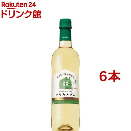 デリカメゾン 白 ペット(720ml*6本セット)