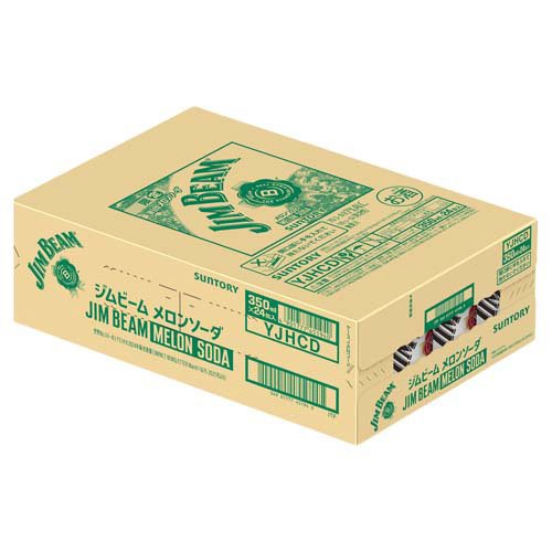 楽天24 ドリンク館のジムビーム Withメロンソーダ 缶(24本入×2セット(1本350ml))｜アングル3