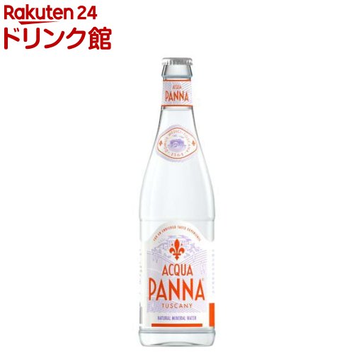 ACQUA PANNA(アクアパンナ) ナチュラルミネラルウォーター 瓶(500ml×24本入) soukaidrink-10028365 楽天24 ドリンク館 パッケージ画像