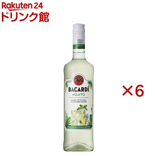 バカルディ クラシックカクテルズ モヒート(700ml×6セット)
