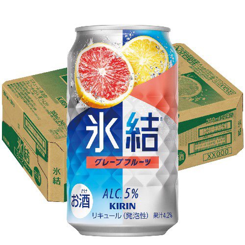 キリン 氷結 グレープフルーツ(24本入×4セット(1本350ml))【氷結】