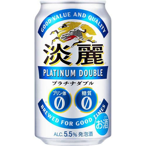 楽天24 ドリンク館のキリン 淡麗プラチナダブル(24本入×4セット(1本350ml))【淡麗プラチナダブル】｜アングル3