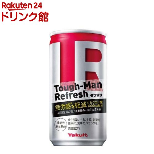 ヤクルト タフマン リフレッシュ 機能性表示食品(190g*30本入)【タフマン】