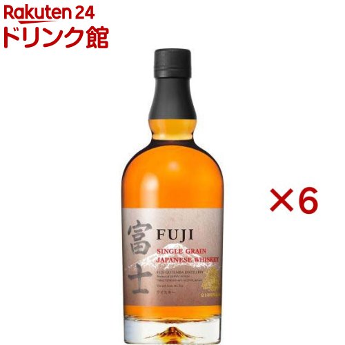 お店TOP＞アルコール飲料＞アルコール飲料 その他＞キリン 富士 シングルグレーン ジャパニーズウイスキー (700mL×6セット)【キリン 富士 シングルグレーン ジャパニーズウイスキーの商品詳細】●多彩なグレーン原酒が織りなす、甘く華やかで複層的な味わい。●味わう度に富士の美しさを感じるシングルグレーンウイスキー。●アルコール分46％。【品名・名称】ウイスキー【キリン 富士 シングルグレーン ジャパニーズウイスキーの原材料】グレーン、モルト【栄養成分】記載なし【アレルギー物質】記載なし【保存方法】瓶が破損することがあります。瓶への衝撃、冷凍庫保管、直射日光のあたる車内等高温になる場所での放置を避けてください。【注意事項】・飲酒は20歳になってから。・妊娠中や授乳期の飲酒は、胎児・乳児の発育に悪影響を与えるおそれがあります。【原産国】日本【ブランド】富士【発売元、製造元、輸入元又は販売元】麒麟麦酒(キリンビール)20歳未満の方は、お酒をお買い上げいただけません。お酒は20歳になってから。※説明文は単品の内容です。リニューアルに伴い、パッケージ・内容等予告なく変更する場合がございます。予めご了承ください。・単品JAN：4901411100081麒麟麦酒(キリンビール)東京都中野区中野4-10-2 中野セントラルパークサウス0120-111-560広告文責：楽天グループ株式会社電話：050-5306-1825[アルコール飲料/ブランド：富士/]