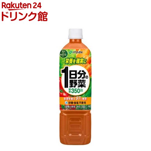 乐天商城 - 伊藤園 1日分の野菜 ペットボトル(740g×15本入)【1日分の野菜】