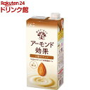 あす楽 江崎グリコ アーモンド効果 砂糖不使用 1000ml 6本×2ケース （12本） 送料無料 飲むアーモンド アーモンドミルク