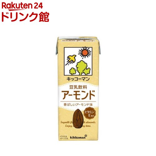 キッコーマン 豆乳飲料 アーモンド(200ml*18本入)【キッコーマン】のサムネイル