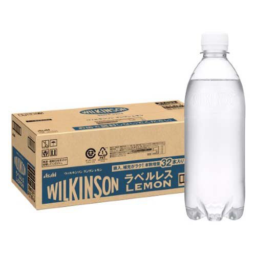 ウィルキンソン タンサン レモン ラベルレスボトル(500ml×32本入)【ウィルキンソン...