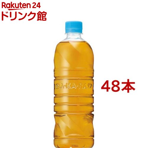 グリーン ダカラ やさしい麦茶 ラベルレス(680ml*48本セット)【GREEN DA・KA・RA(グリーンダカラ)】