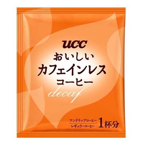 UCC おいしいカフェインレスコーヒー ワンドリップコーヒー(16杯分*3袋セット)【おいしいカフェインレスコーヒー】[ドリップバッグ デカフェ]
