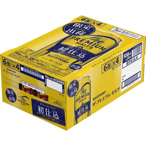 ザ・プレミアム・モルツ 初仕込(500ml*48本セット)【ザ・プレミアム・モルツ(プレモル)】