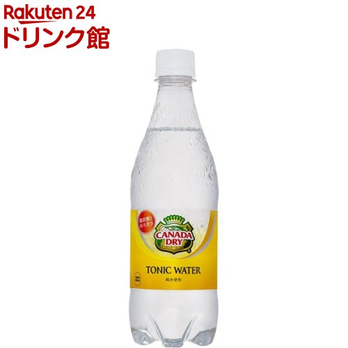 カナダドライ トニックウォーター 炭酸水(500ml*24本入)【カナダドライ】[炭酸水]