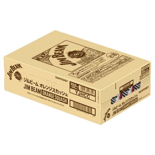 楽天24 ドリンク館のサントリー ジムビーム Withオレンジスカッシュ ハイボール 缶(24本入×2セット(1本350ml))｜アングル3